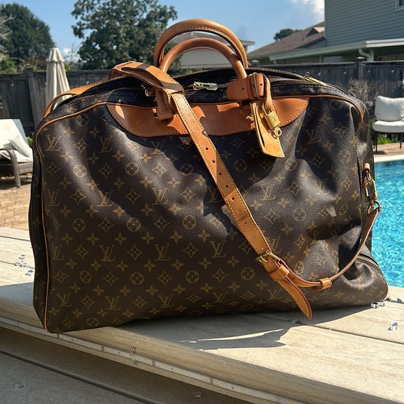 Louis Vuitton Monogram Alize 2 Poches Luggage Carry-On Travel Bag - Picture 5 of 13